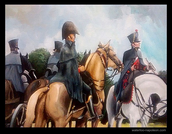 
 Waterloo and Napoleon French army horse-artillery artork-napoleonic wars