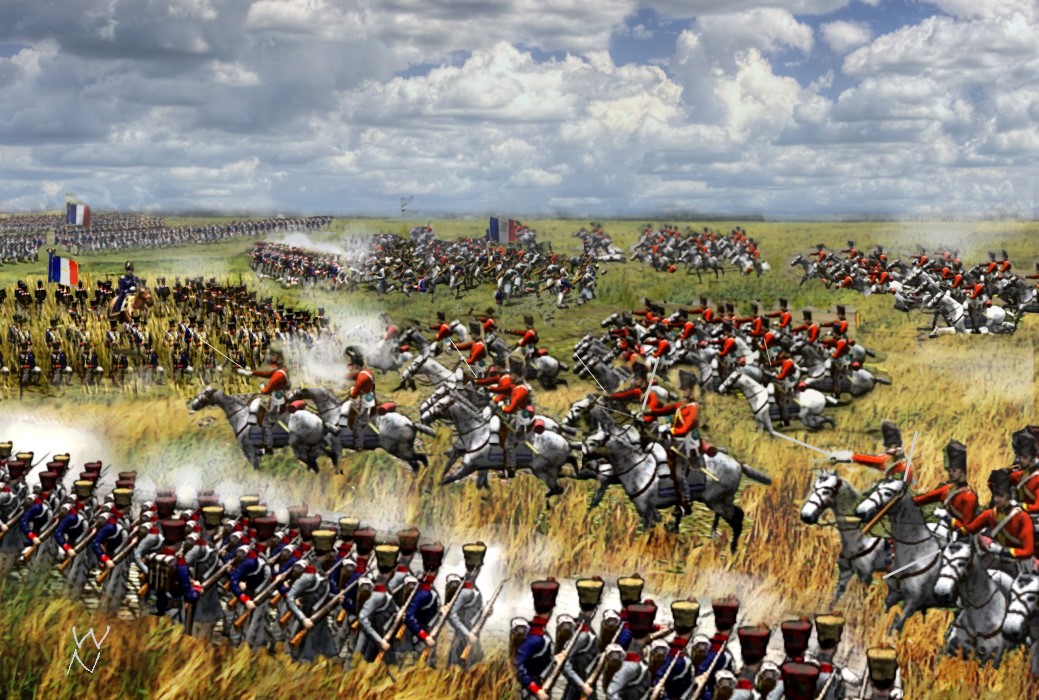 
 waterloo-napoleon-dot-com-wargame-battle-replay-008-scots-greys-charge-british-cavalry