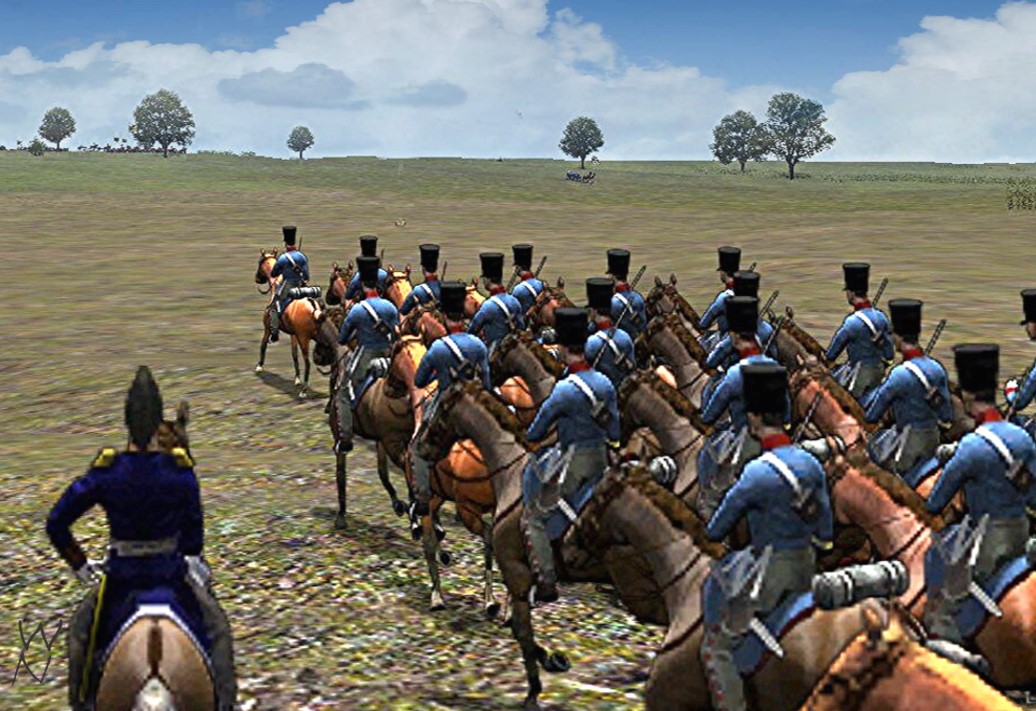 waterloo-napoleon-dot-com-wargame-battle-replay-011a-prussians-arrive-advance-guard-cavalry-bulow-corps