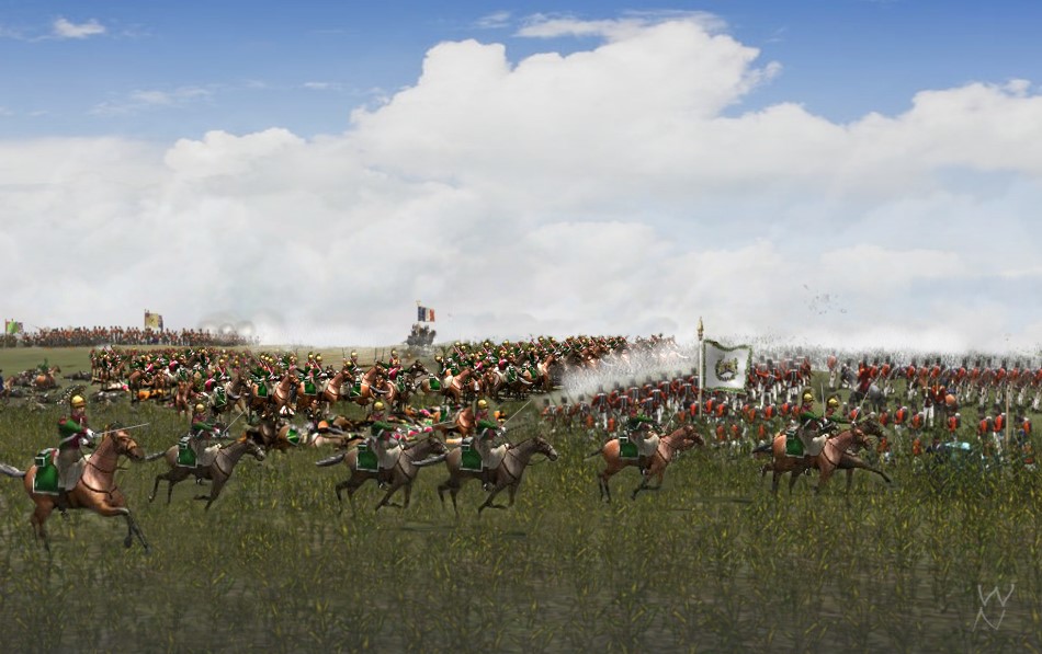 waterloo-napoleon-dot-com-wargame-battle-replay-022-Imperial-Guard-cavalry-charges