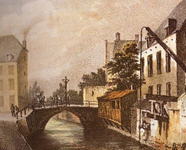 
 bridge at wavre , pont du christ,  waterloo-napoleon 1815 wellington blucher victory napoleon hundred days campaign